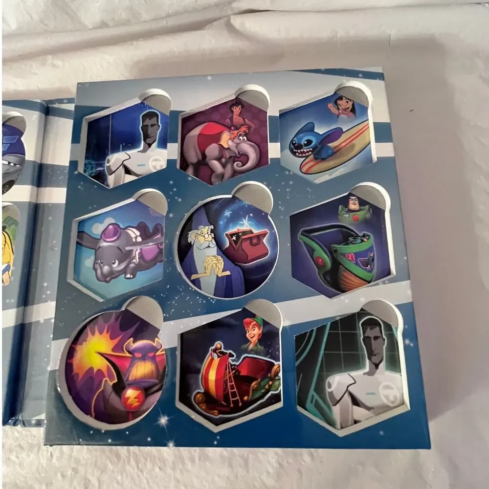 Disney Infinity Power Discs Lot Album Binder 15 Discs Storage Book